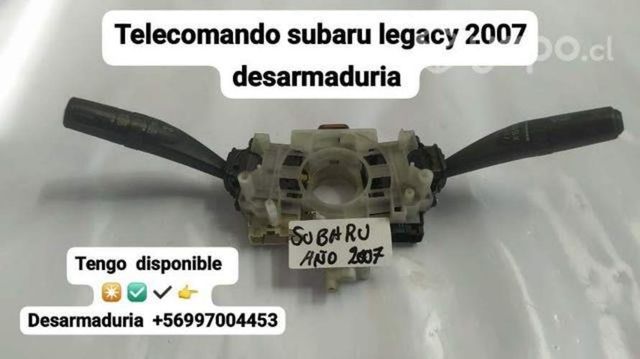 Pero el comando completo Subaru Legacy 2007