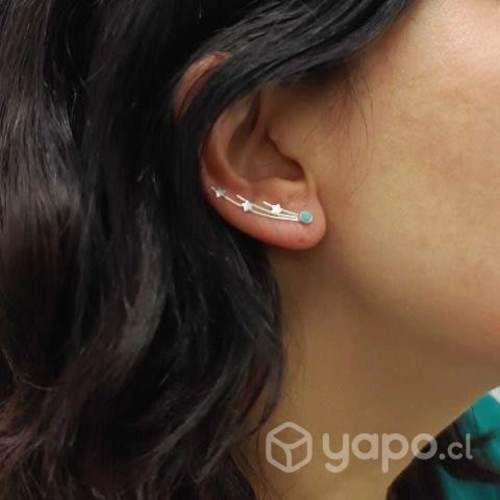 Aros Trepadores Plata 925