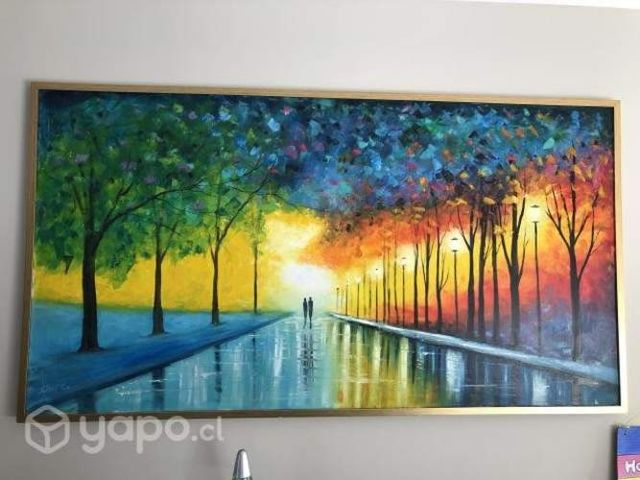 Cuadro de 153x83 cms