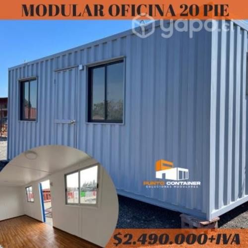 Módulo oficina y container