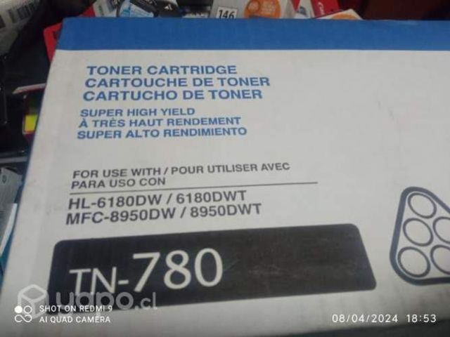 Toner brother TN 780 Black original de alta