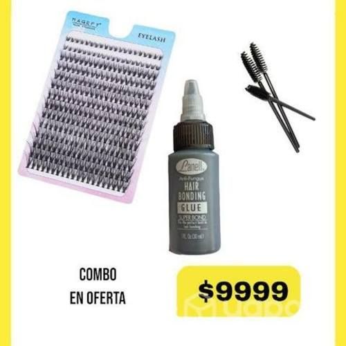 Combo Pestañas punto a punto