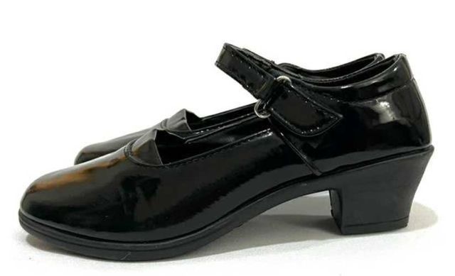 Zapato 100% Sintético Marca Chocolla N*34 Negro