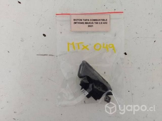Boton Tapa Combustible (MTX049) Maxus T60 2.8 2021