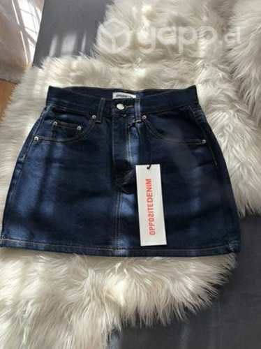 Falda demin talla 36