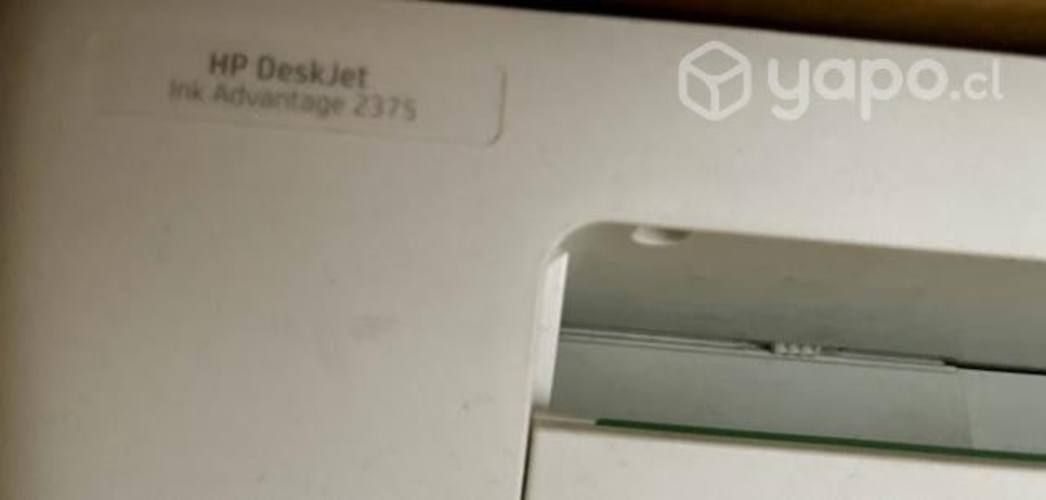 Impresora HP deskjet ink advantage 2375