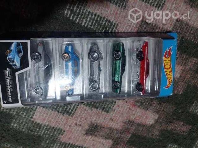 Set rapido y furioso Hot Wheels