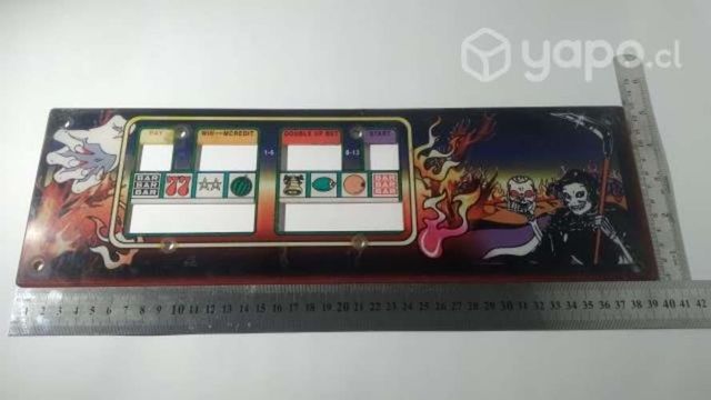 Placas de acrilico maquinas tragamonedas