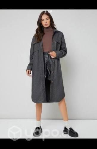 Abrigo camisero Shein 1-2XL