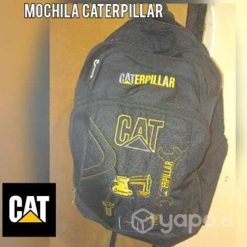 Mochila Cat diseño maquinarias mov de tier