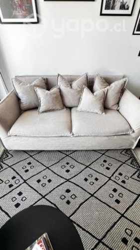 Sofa 3 Cuerpos Beige