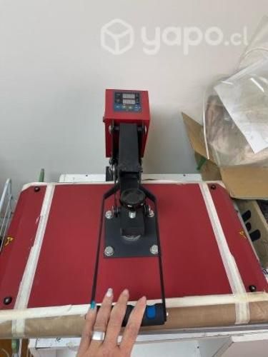 ESTAMPADORA PLANA 40X60 MECOLOUR detalle EN EL BRA