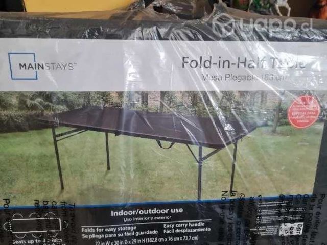 Mesa plegable nueva