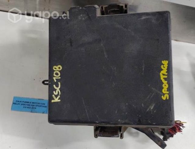 Caja Fusible Motor Con Relay (KSC108) Kia Sportage