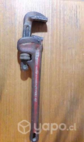 Antigua llave rígida 18 pulgadas U.S.A