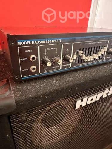 Cabezal + Gabinnete para bajo Hartke