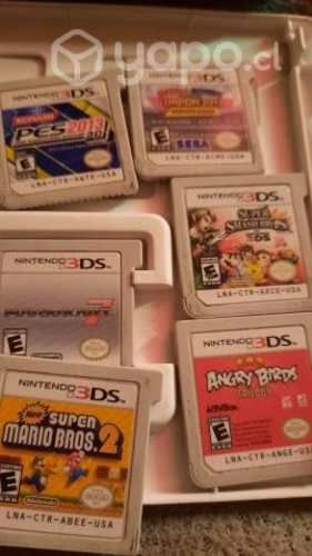 Consola Nintendo 3ds más 6 juegos