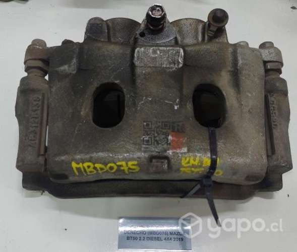 Caliper Delantero Der (MBD075) Mazda BT50 2.2 2019