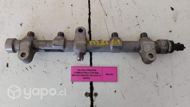 Valvula Presion Combust C/Riel (MT2161) MaXUS T60