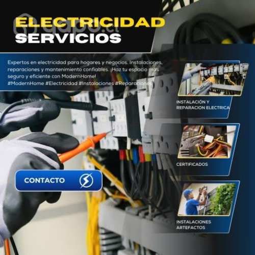 ⚡ ModernHome - Soluciones Eléctricas ⚡