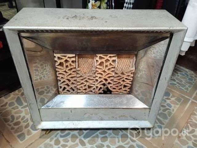 Calentador con ladrillo