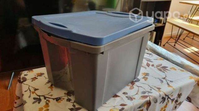 Caja plastica Wenco 75 litros con tapa