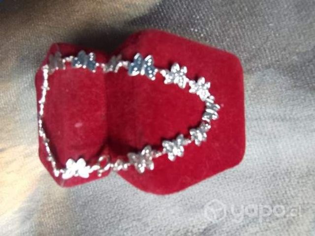 Hermosa pulsera plata 925