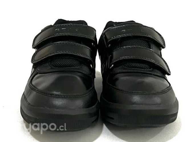 Zapato Zapatilla Escolar Marca Geox N*38 Negro