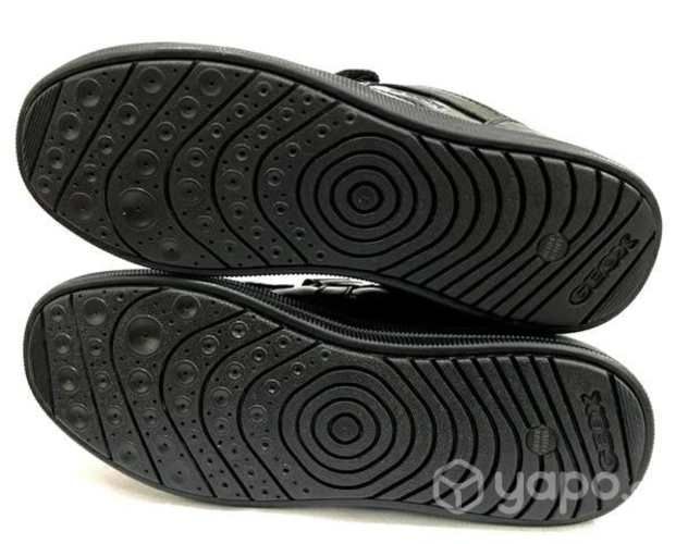 Zapato Zapatilla Escolar Marca Geox N*38 Negro