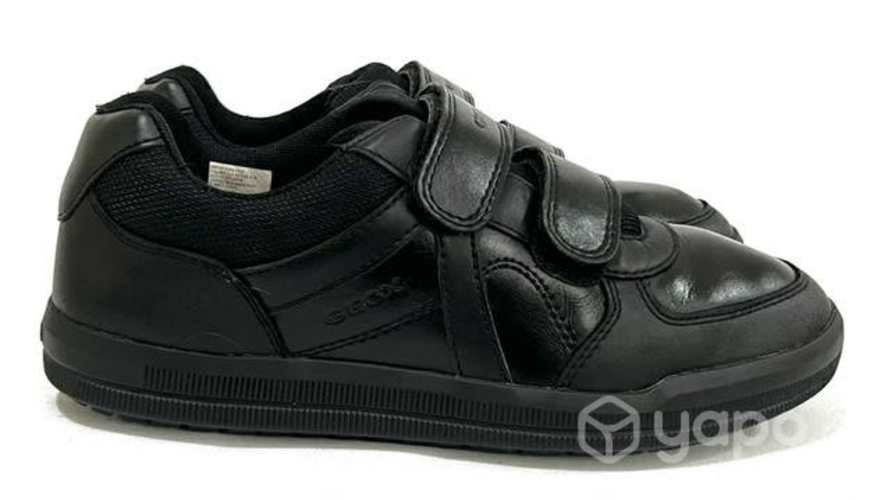 Zapato Zapatilla Escolar Marca Geox N*38 Negro