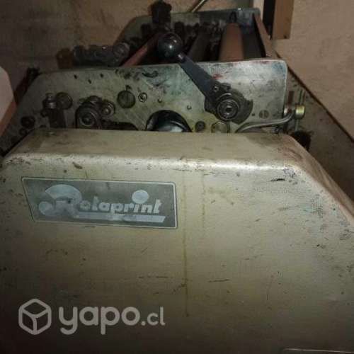 Offset rotaprint doble oficio con repuestos