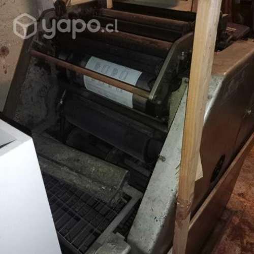 Offset rotaprint doble oficio con repuestos