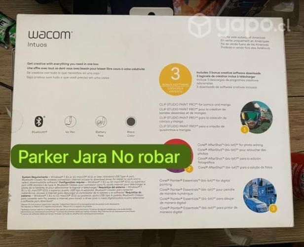 Tableta Digital Wacom Intuos Medium bluetooth