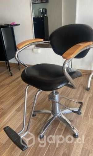 Silla, sillón Hidráulico de Peluquería