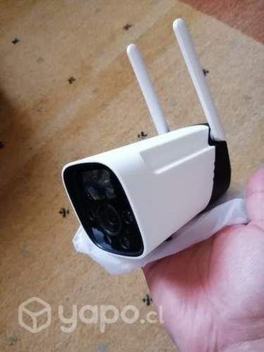 Cámara de seguridad, color, Inalámbrico, única