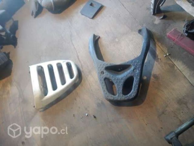 Parrillas de moto para adaptar aluminio metal env