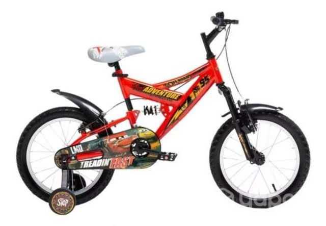 Bicicleta NUEVA ARO 16 DOBLE SUSPENSIÓN