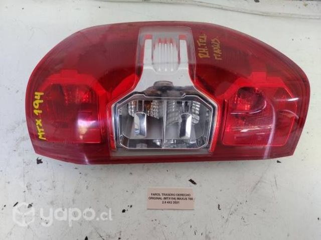 Farol Trasero Der Original (MTX194) Maxus T60 2021