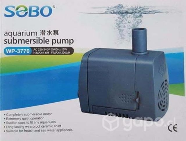 Bomba de Agua Sumergible 1200L/Hr