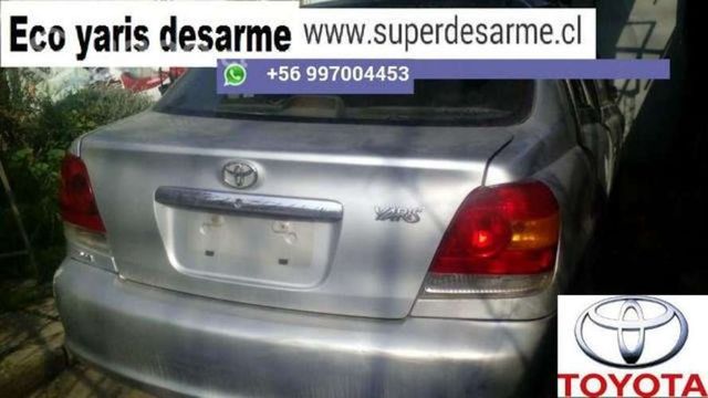 Maleta Toyota Yari Sedán año 2006 desarmaduría