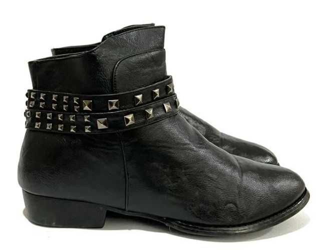 Botín 100% Sintético Marca Barbados N°39 Negro