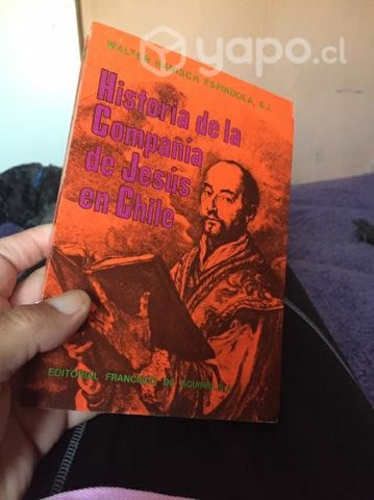 Libro Historia de la compañía de Jesús en Chile