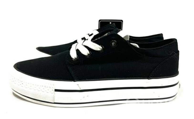 Zapatilla 100% Tela Marca Spitfire N*38 Negro