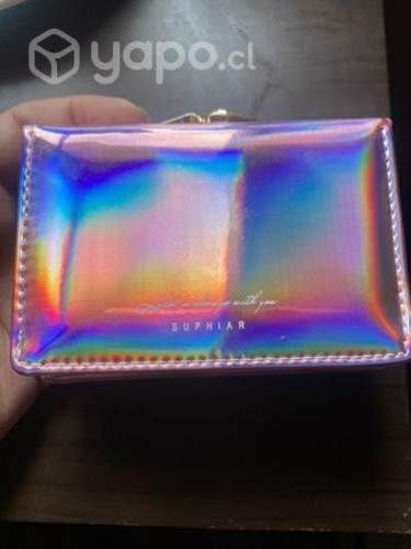 Billetera Tornasol rosado