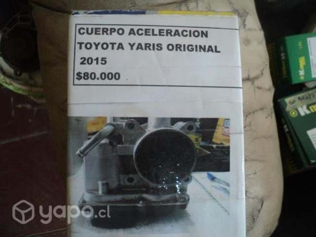 Cuerpo aceleracion toyota yaris original