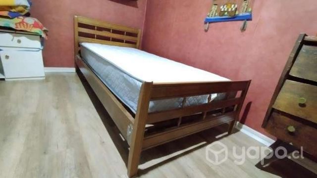 CAMA 1 plaza con colchón nuevo