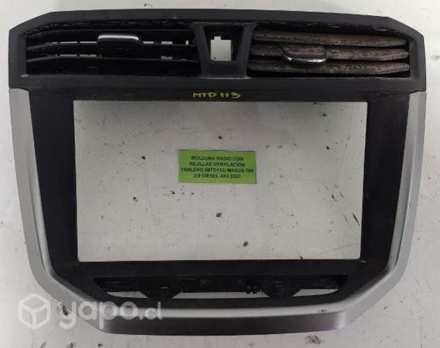 Moldura Radio C/Rejilla Vent Tablero Maxus T60 202