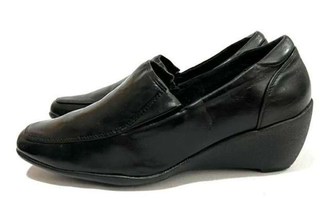 Zapato Sintético Marca Aziz N*36 Negro