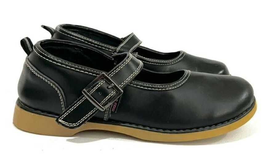 Zapato Escolar de Cuero Marca Maui&sons N*36 Negro