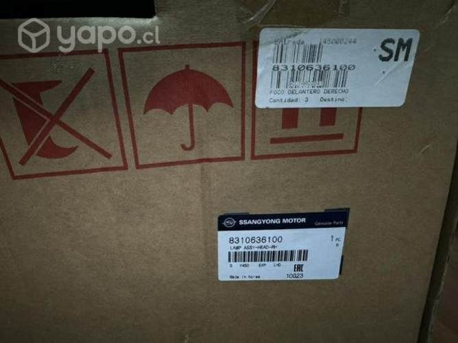 Foco derecho Ssangyong New Rexton 2022 - 24